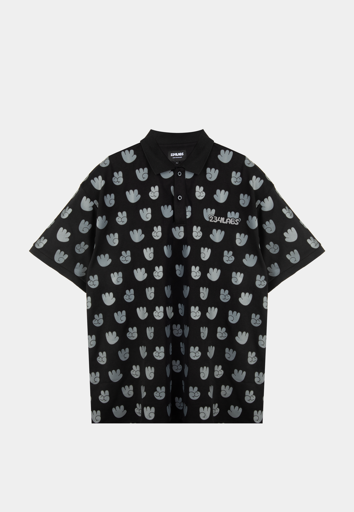 234 Labs Hand Polo Black