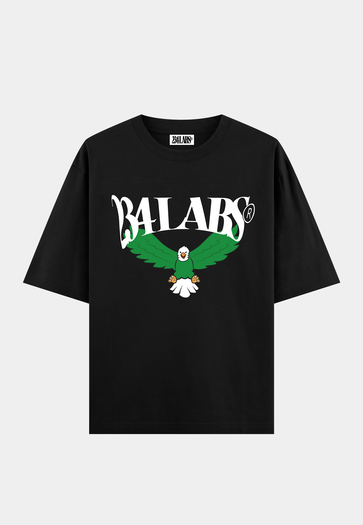 234Labs Eagle Logo T-shirt Black