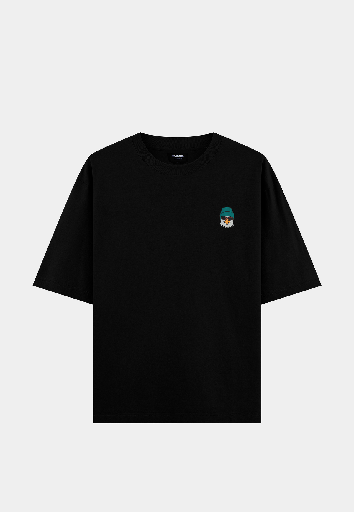 234 Labs Eagle Mean Mug T-Shirt Black