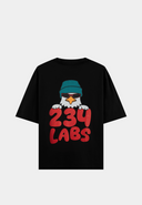 234 Labs Eagle Mean Mug T-Shirt Black