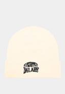 234Labs Globe Logo Beanie White – street fashion for guys