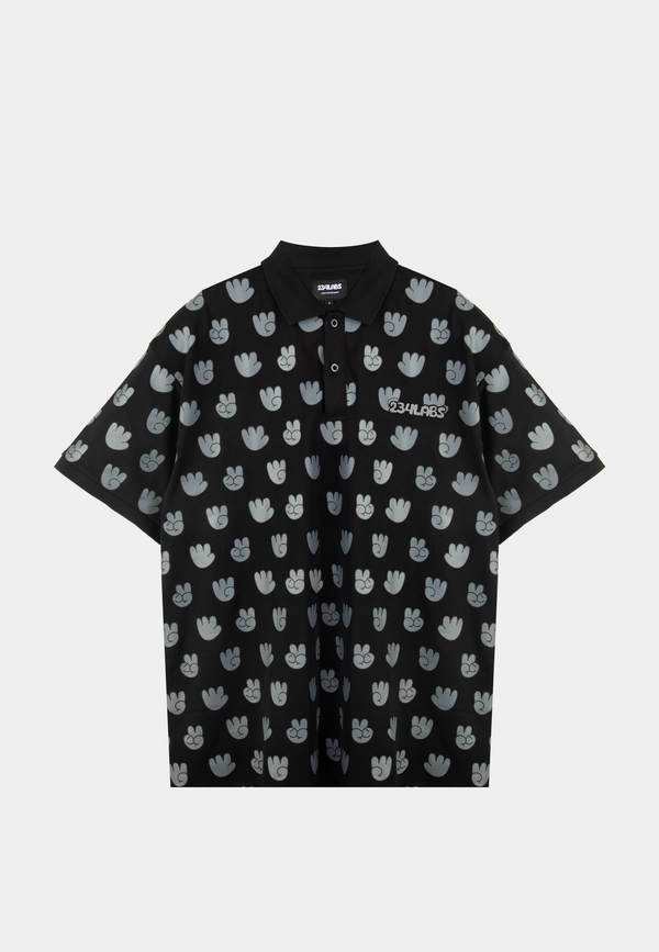 234 Labs Hand Polo Black