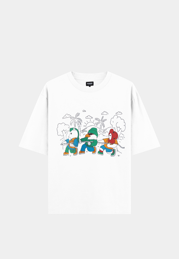 234 Labs Tug Of War T-Shirt White