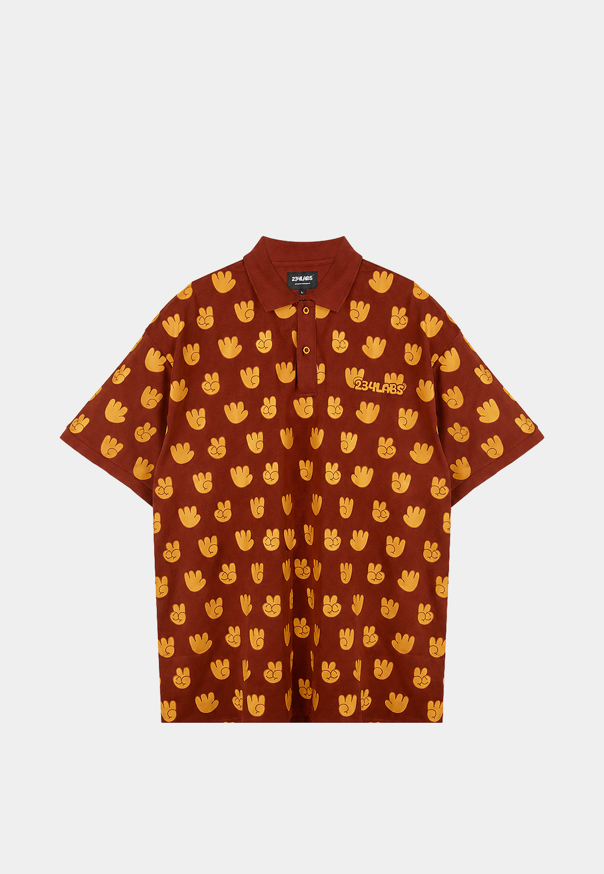 234 Labs Hand Polo Red