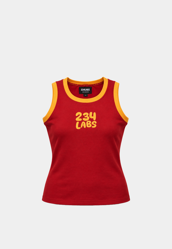234 Labs Dreamers Essential Tank Top Red