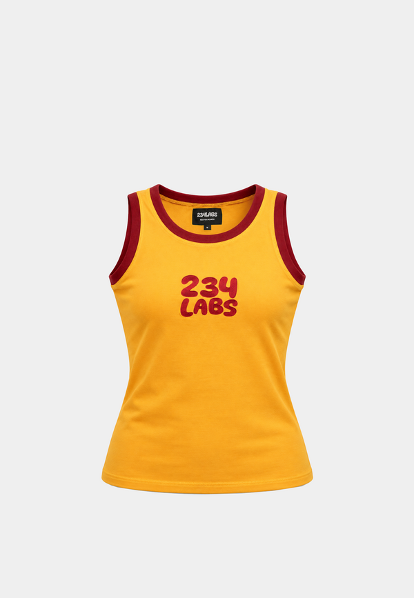 234 Labs Dreamers Essential Tank Top Yellow