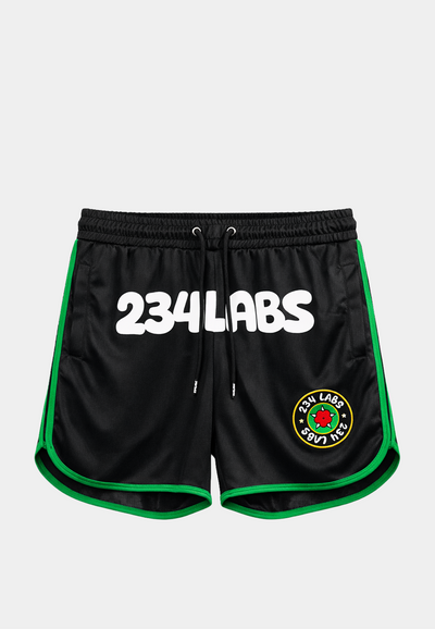 Black Game Shorts