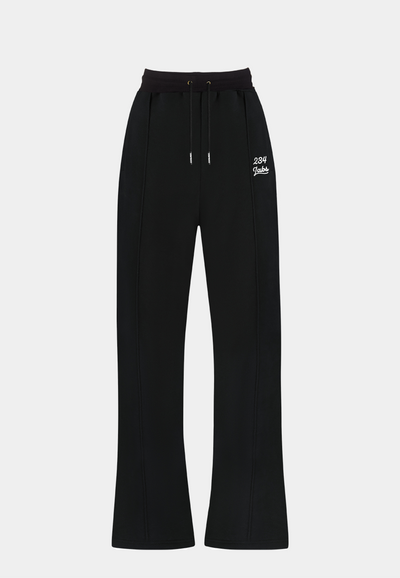 Black Mini Logo Sweatpants